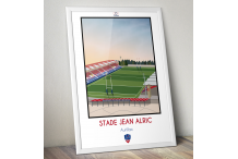 Affiche Collector Stade Jean-Alric