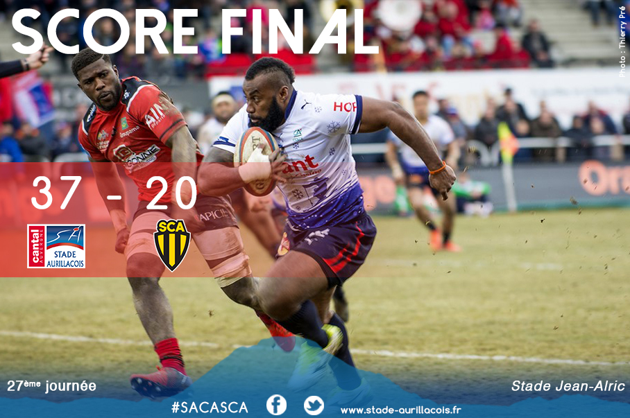 Aurillac 37 – Albi 20