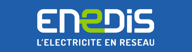 Logo Enedis (ERDF) – Stade Aurillacois Cantal Auvergne