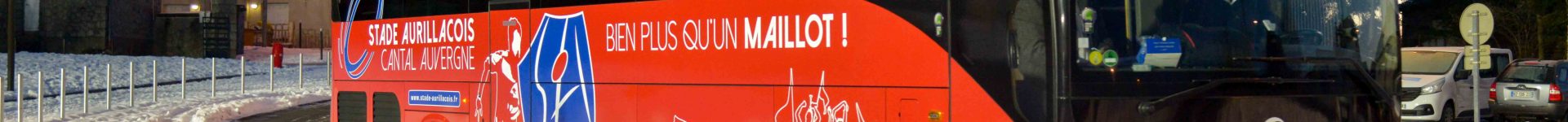 Un nouveau bus pour le Stade Aurillacois