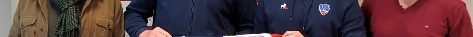Deux jeunes du Centre de Formation s’engagent pour 2 ans.