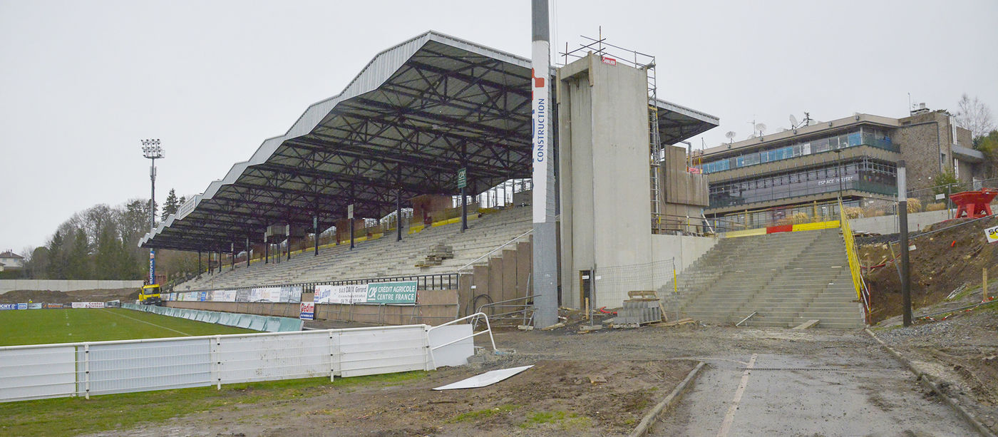 Visite de chantier du Stade Jean Alric