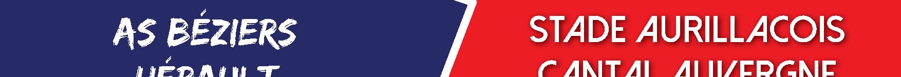 Match Béziers / Stade Aurillacois – Défaite