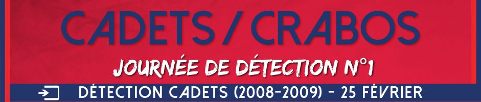 Journées de détections crabos – cadets