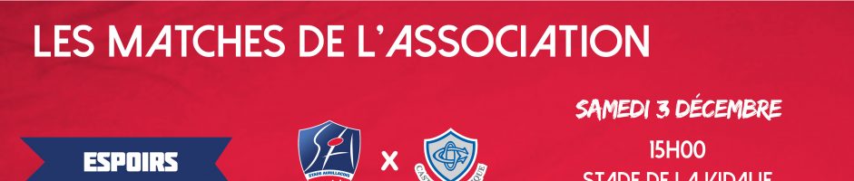 Les matchs de l’association