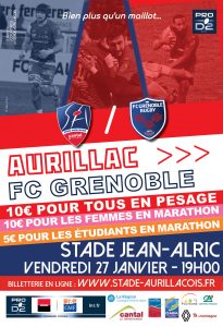 Stade Aurillacois / FC Grenoble