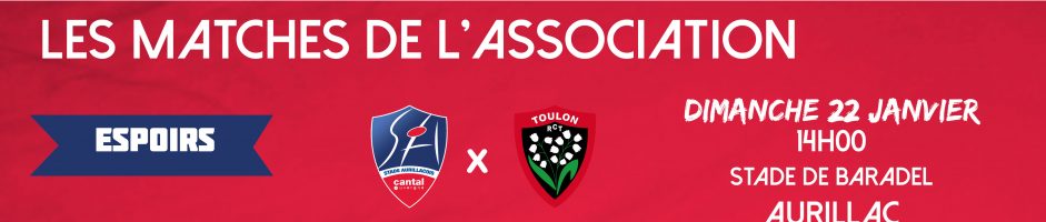 Les matchs de l’association