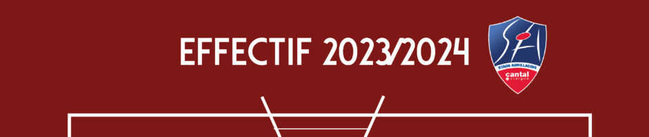 Effectif global 2023/2024
